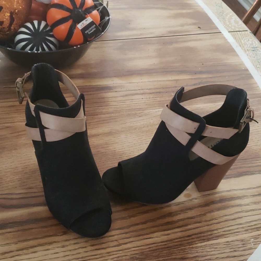 Peep Toe Booties